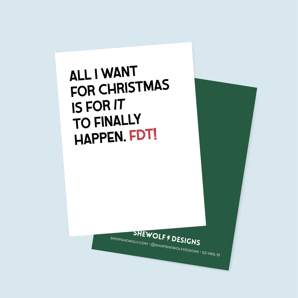 FDT Christmas Card