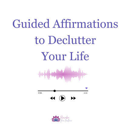 Organization Affirmations Audio – Create a Life &amp;amp; Space You Love (MP3 Download)