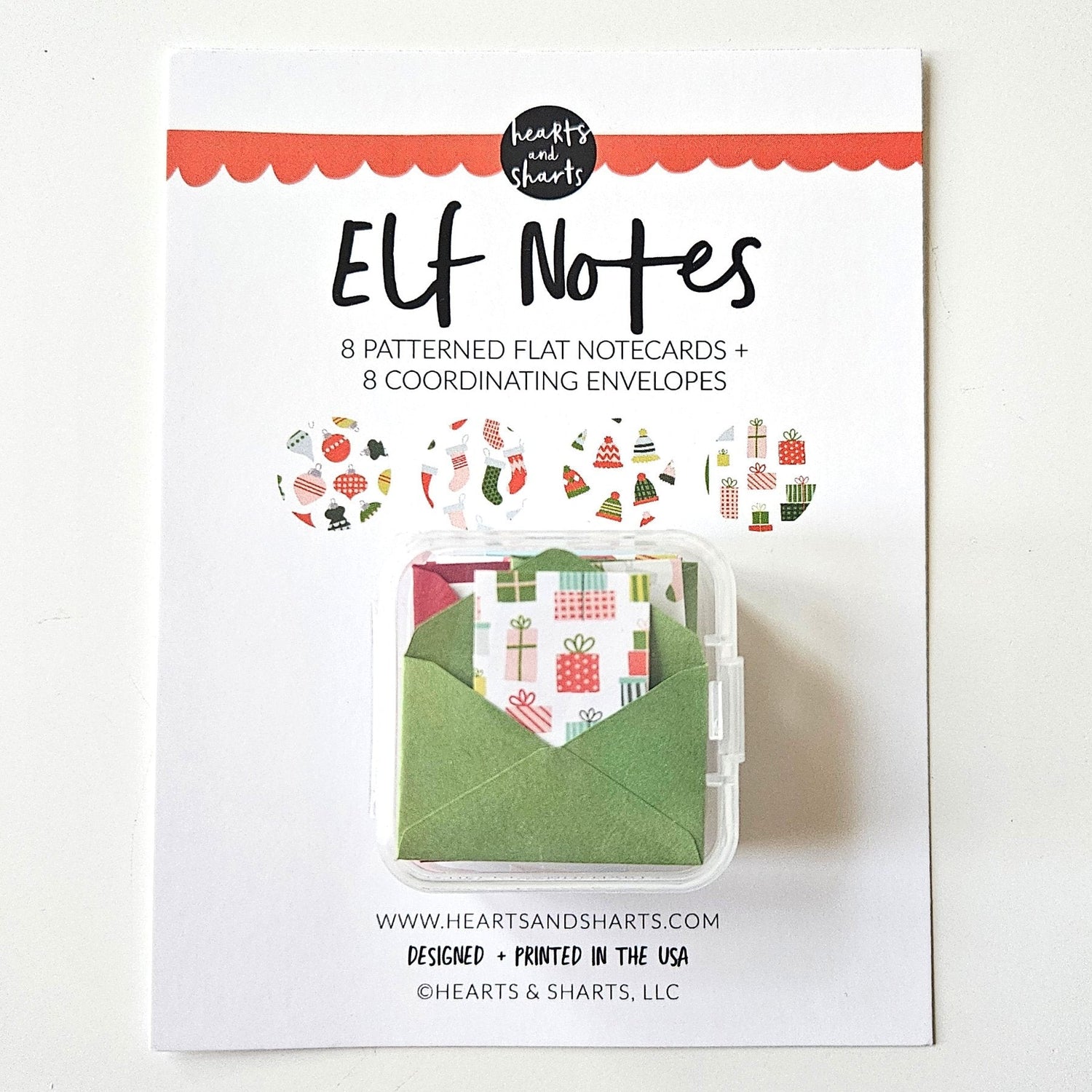 MICRO NOTES - 8 TINY NOTECARDS + 8 COORDINATING, NON-SEALING, TINY ENVELOPES