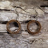 Handcrafted Celtic Knot Circle wooden dangle earrings featuring an intricate circular Celtic knot design symbolizing eternity and interconnectedness. Lightweight laser-cut wooden earrings with hypoallergenic .925 sterling silver hooks, perfect for Celtic jewelry lovers, Irish heritage, pagan traditions, spiritual accessories, and timeless everyday wear.