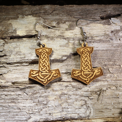 Handcrafted wooden Thor&