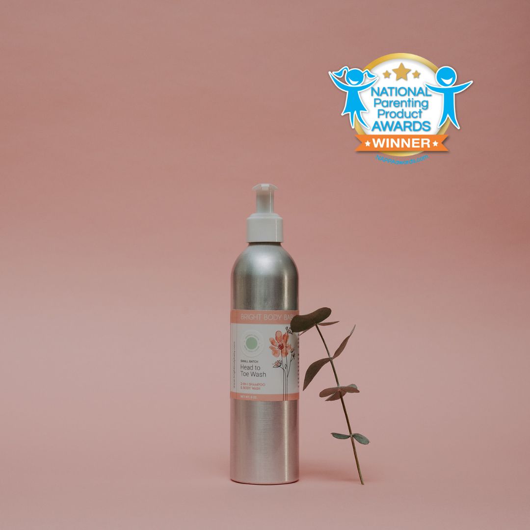 Head To Toe Wash | 2-in-1 Baby Shampoo + Wash For Sensitive Skin + All Hair Textures