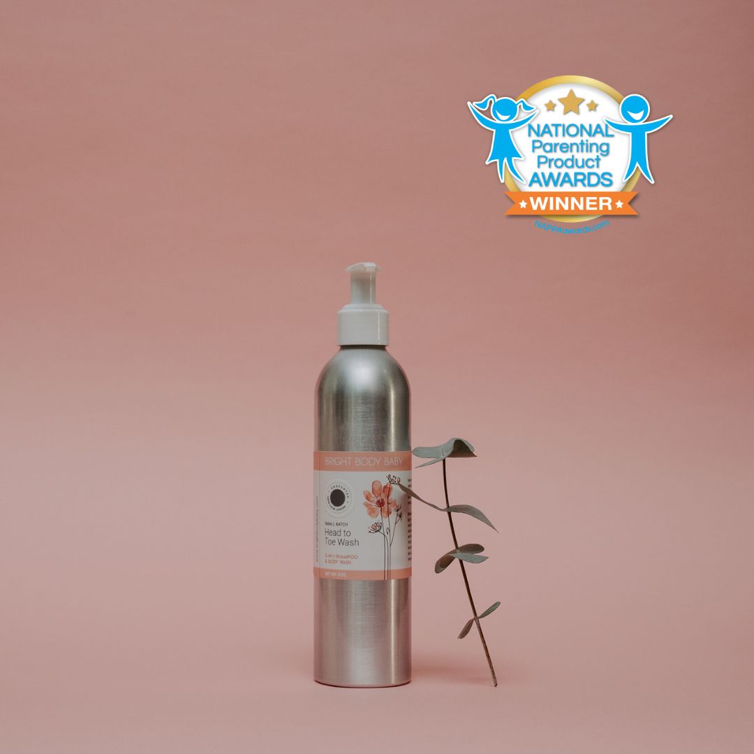 Head To Toe Wash | 2-in-1 Baby Shampoo + Wash For Sensitive Skin + All Hair Textures