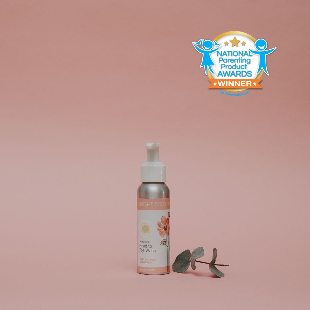 Head To Toe Wash | 2-in-1 Baby Shampoo + Wash For Sensitive Skin + All Hair Textures