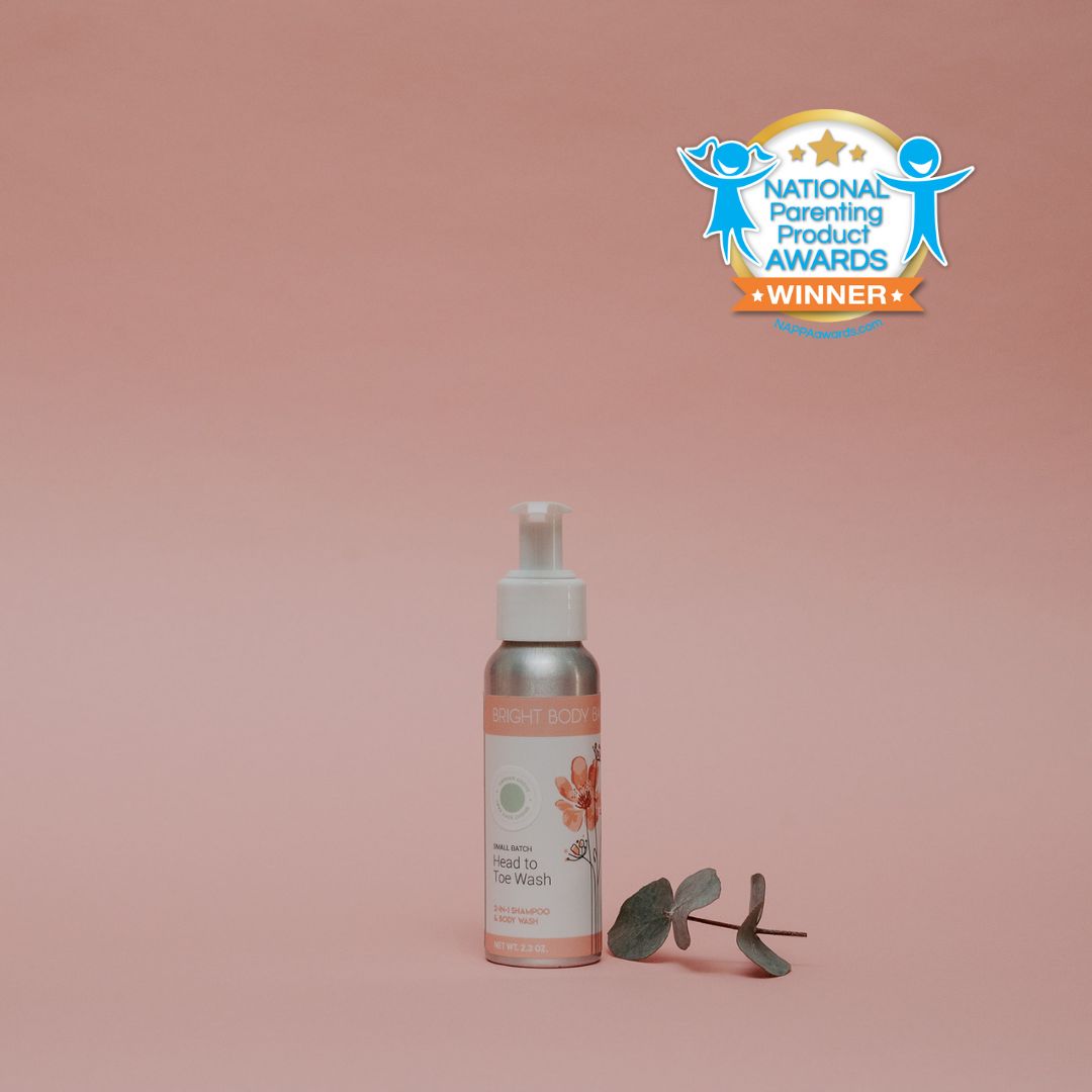 Head To Toe Wash | 2-in-1 Baby Shampoo + Wash For Sensitive Skin + All Hair Textures