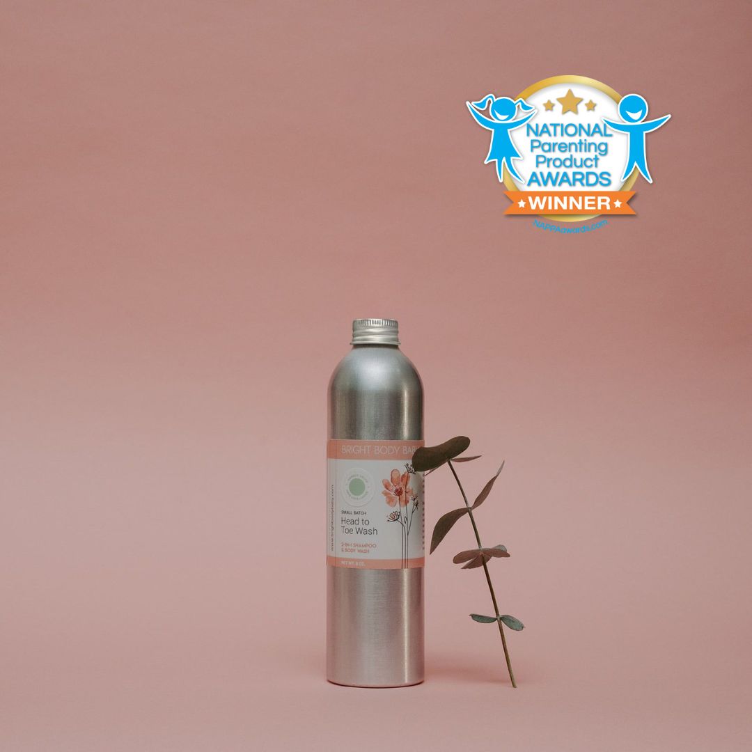 Head To Toe Wash | 2-in-1 Baby Shampoo + Wash For Sensitive Skin + All Hair Textures