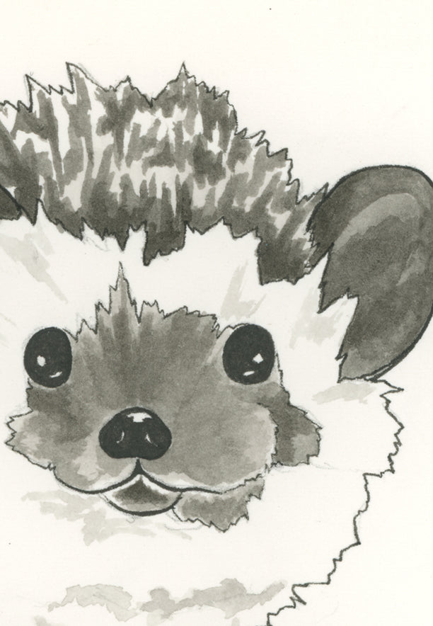 Hedgehog Print