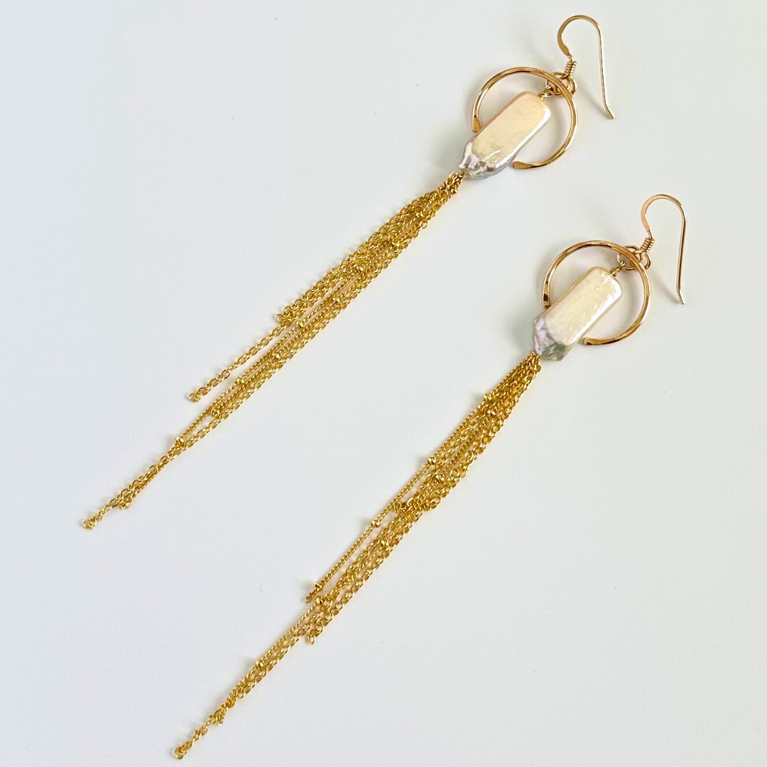 Gold Filled Hokulele Hoops