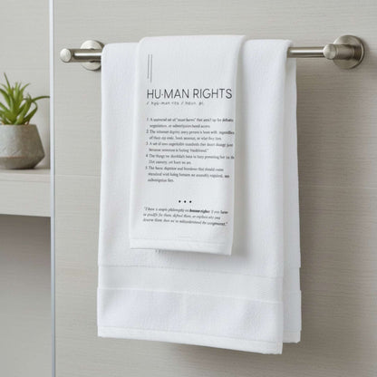 Kitchen Towel - HUMAN RIGHTS - Defined: Terms for Our Time