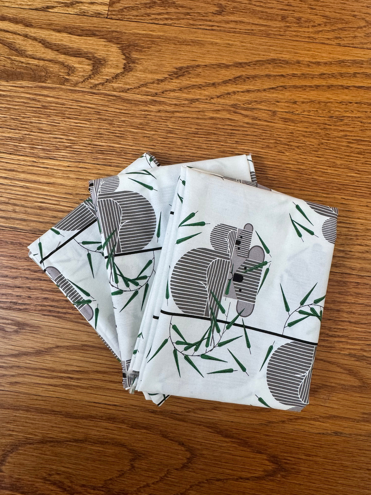 Organic Koala Koala Cotton Poplin Fat Quarters