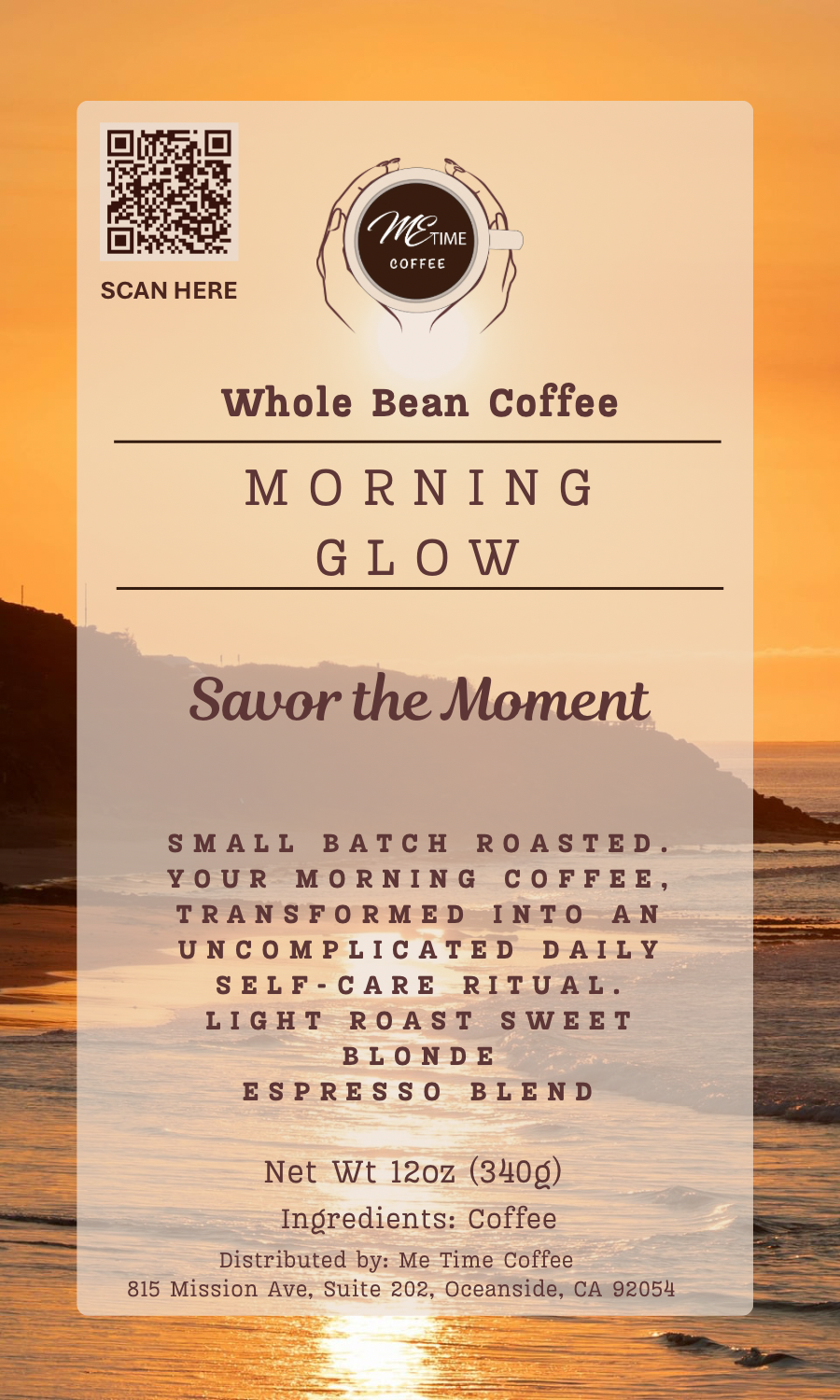 MORNING GLOW: BLONDE ROAST ESPRESSO