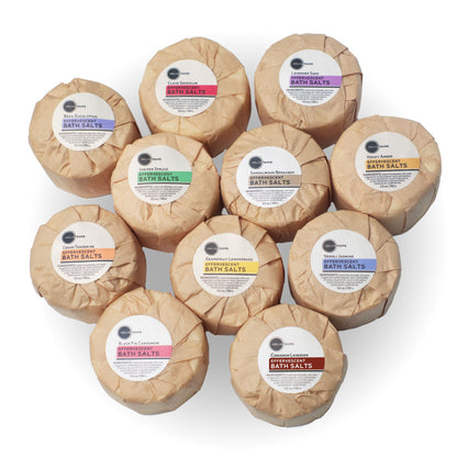 Effervescent Bath Salts w/Jojoba &amp; Silk Proteins fizzy bath bombs