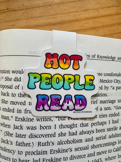 Hot People Read Magnetic Bookmark