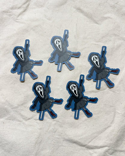 Spooky Pole Dancer Sticker (Matte)