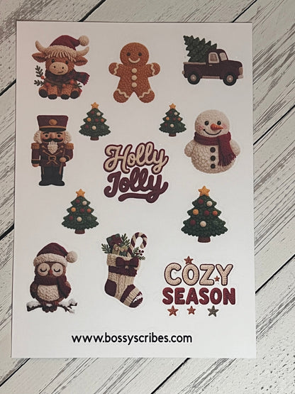 Sticker Sheets | Journaling &amp; Planner Stickers  | Bossy Scribes