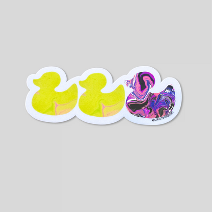 PRE ORDER!! Duck Duck Gray Duck Pride Stickers - 10 Flags