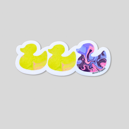 PRE ORDER!! Duck Duck Gray Duck Pride Stickers - 10 Flags