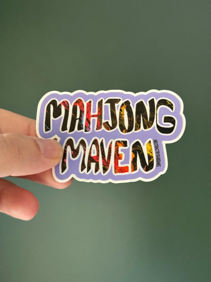 Mahjong Maven Sticker
