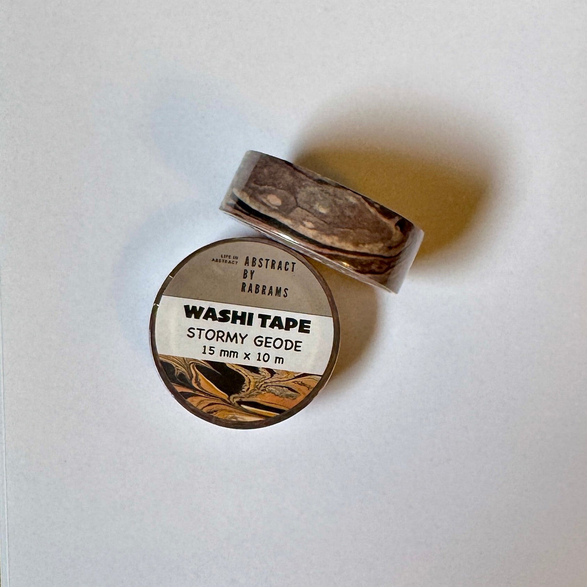 Stormy Geode Washi Tape