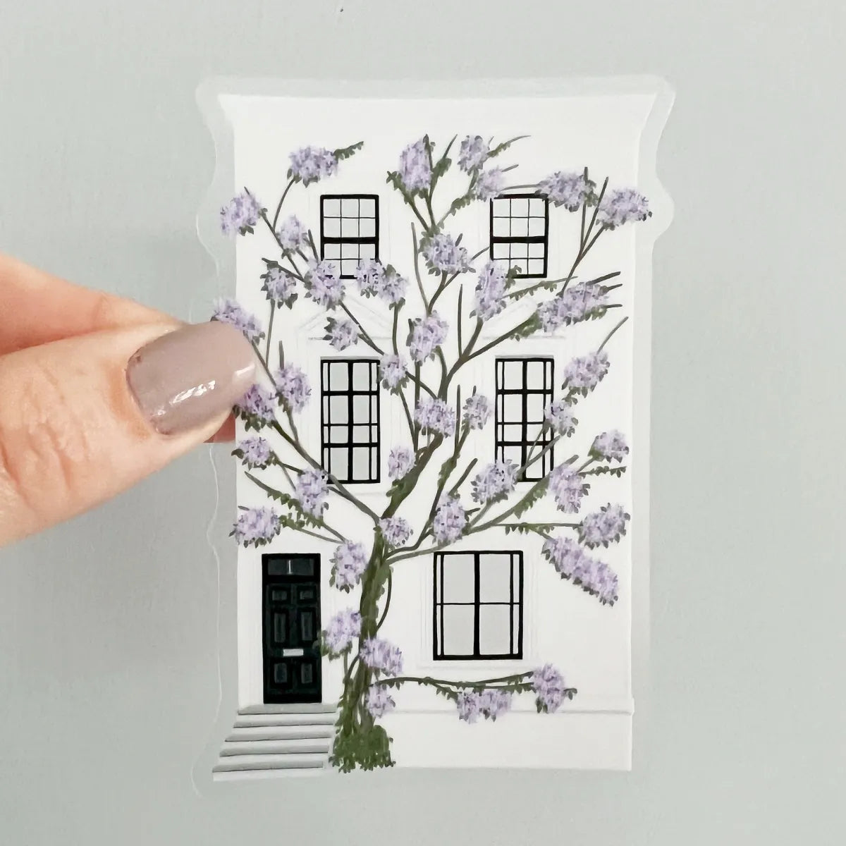 Wisteria townhouse sticker