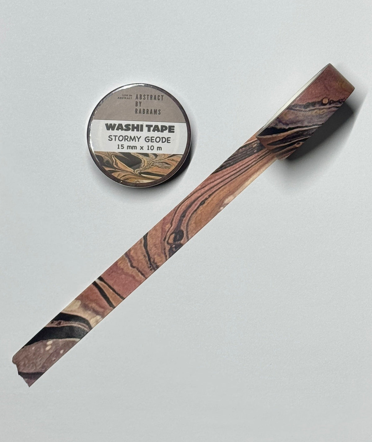 Stormy Geode Washi Tape