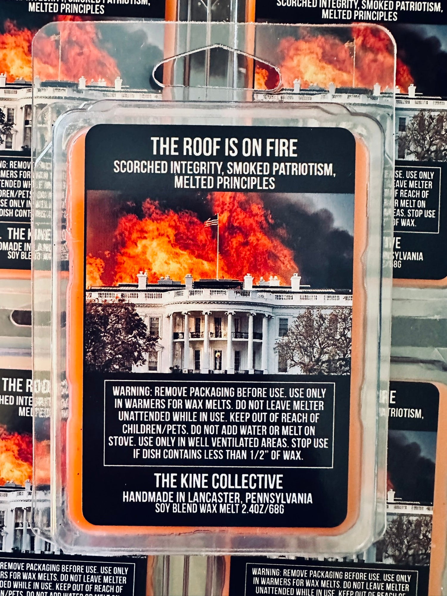 this-shit-is-bananas-made-to-order-political-wax-melts-banana-caramel-cupcake-the-kine-collective