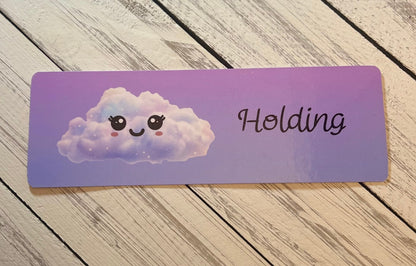 Cloudy But Coping Bookmark 3-Pack | Emotional State Bookmarks | Holding Processing Regulated