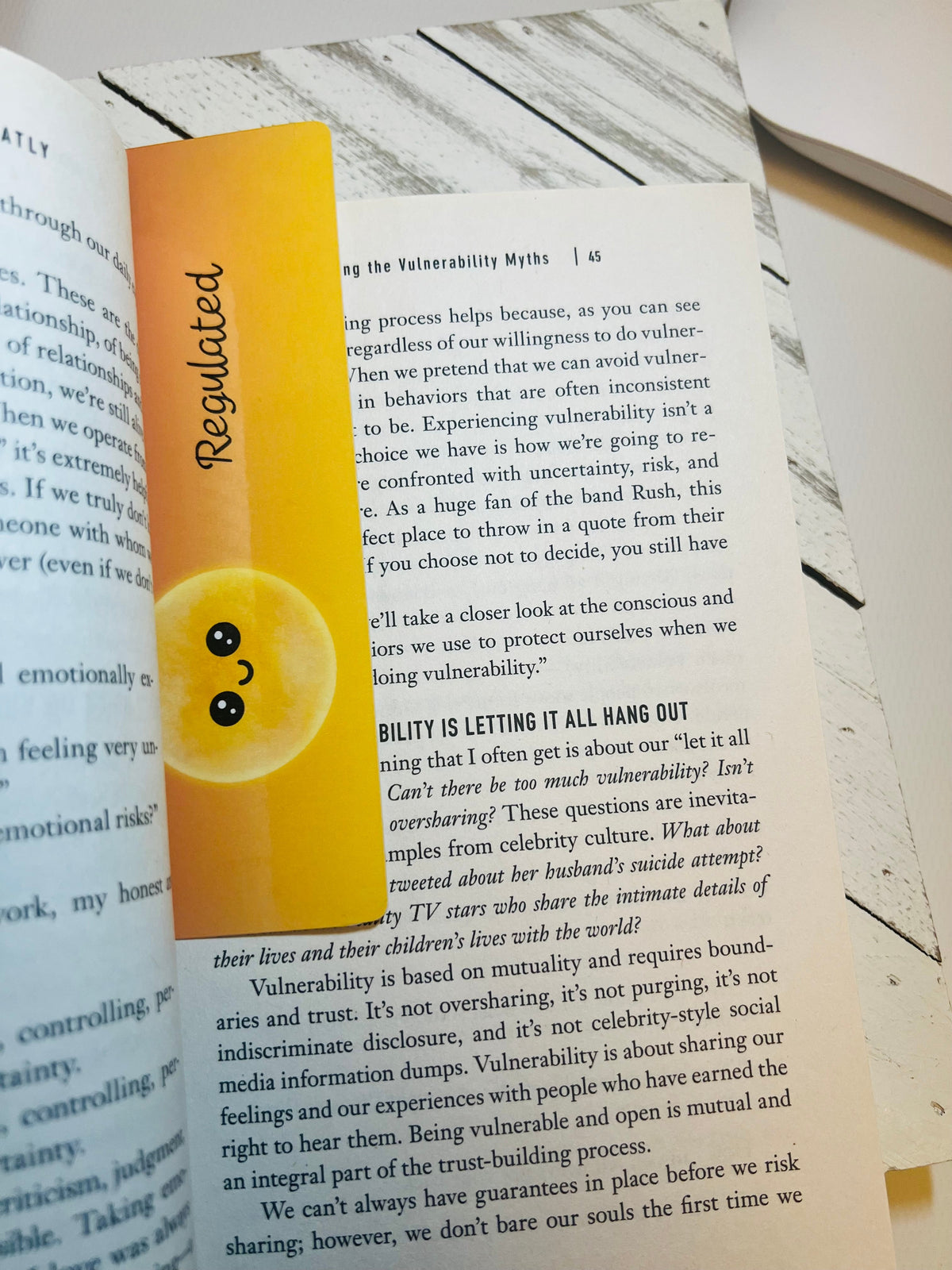 Cloudy But Coping Bookmark 3-Pack | Emotional State Bookmarks | Holding Processing Regulated