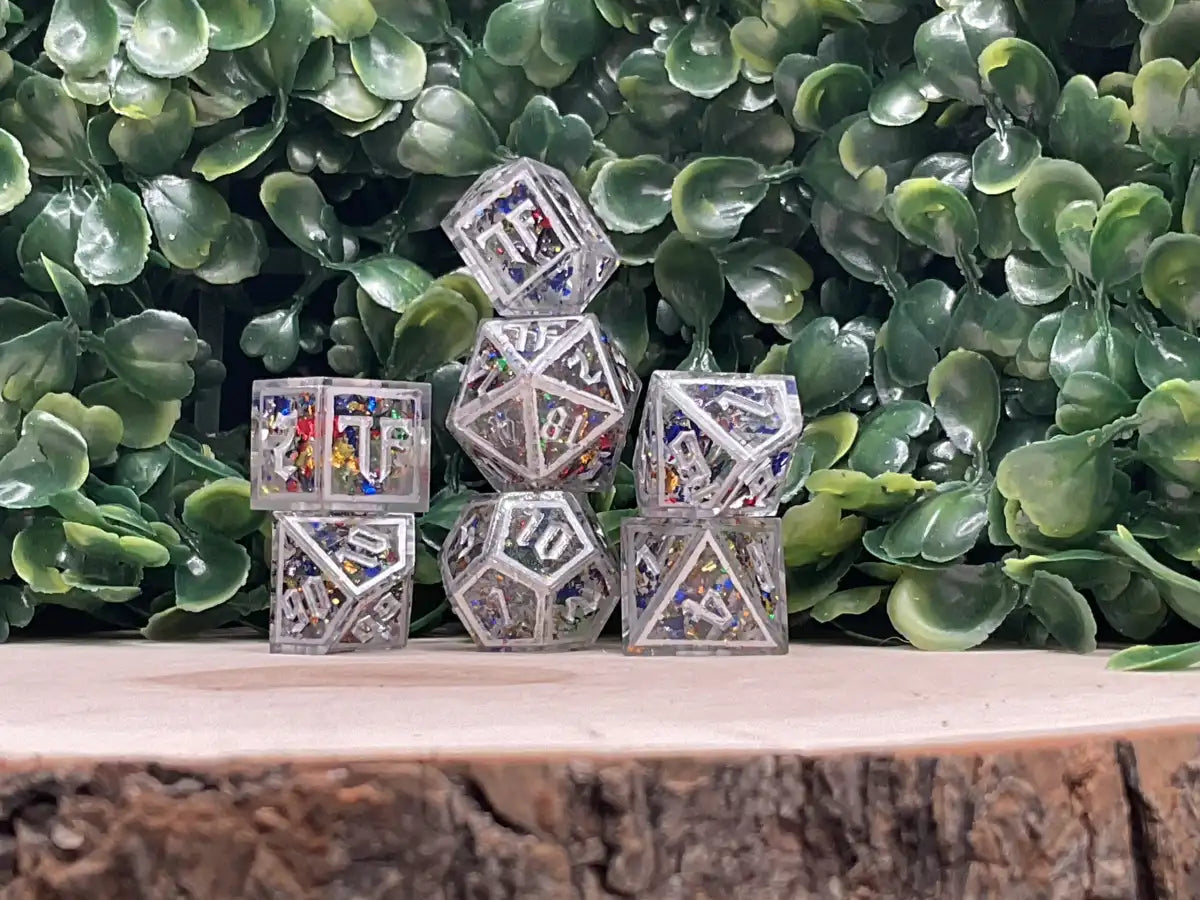 Handmade Resin Dice by Timberforged