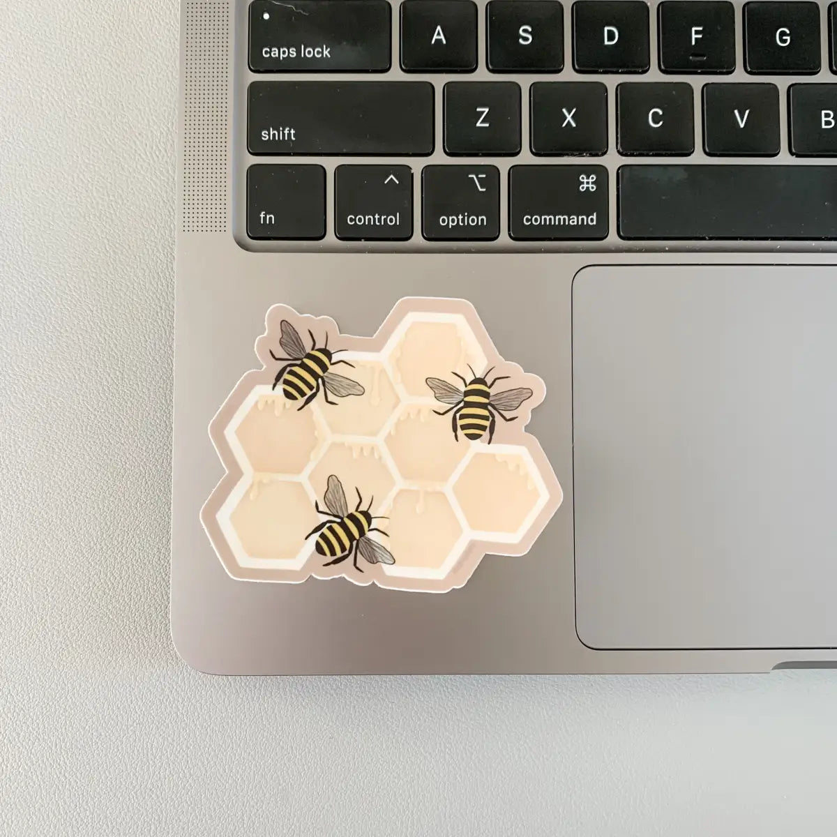 Bees on Honeycomb sticker
