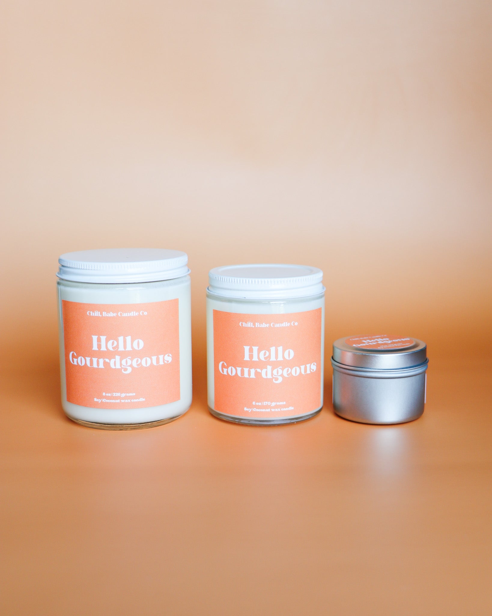 Hello Gourdgeous Candle | Pumpkin + Butter + Cinnamon
