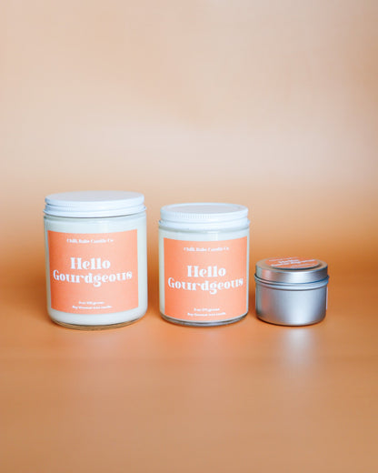 Hello Gourdgeous Candle | Pumpkin + Butter + Cinnamon