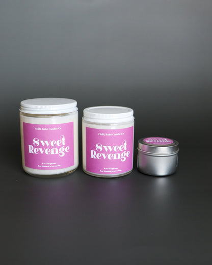 Sweet Revenge Candle | Red Fruits + Whipped Vanilla + Musk
