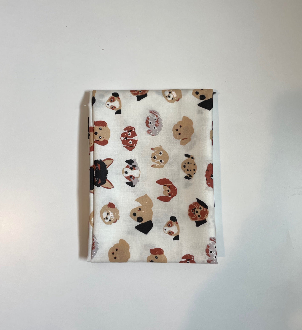 Fat Quarter Doggie Dots Organic Poplin