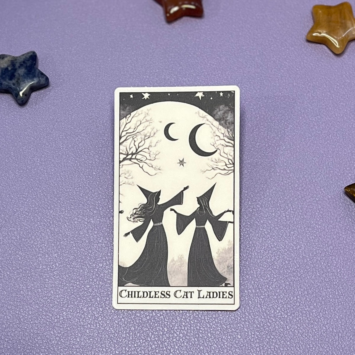 A tarot card titled &