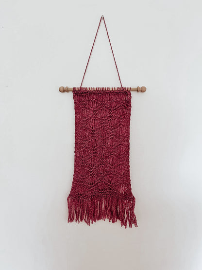 Boho wall hanging