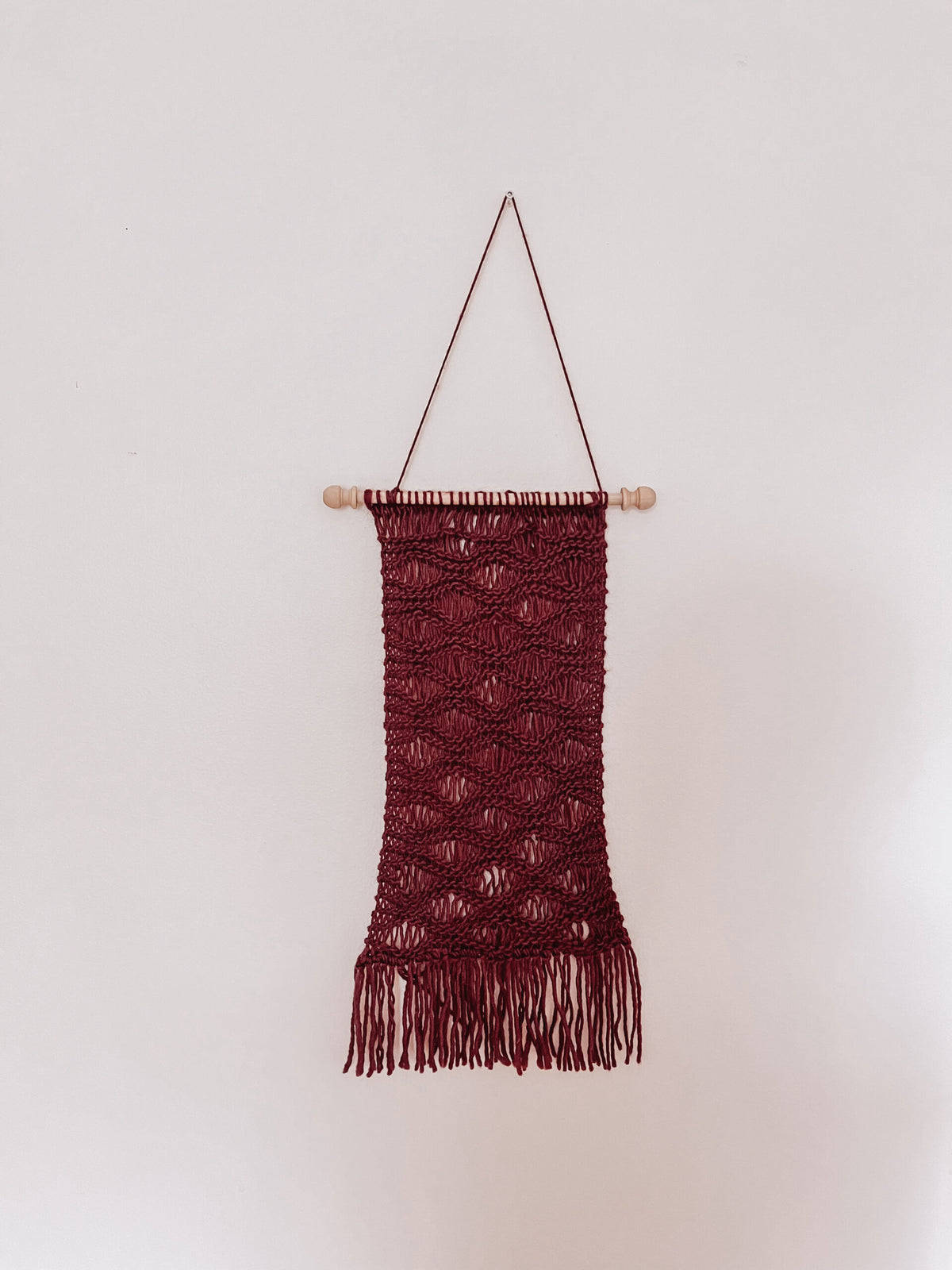 Boho wall hanging