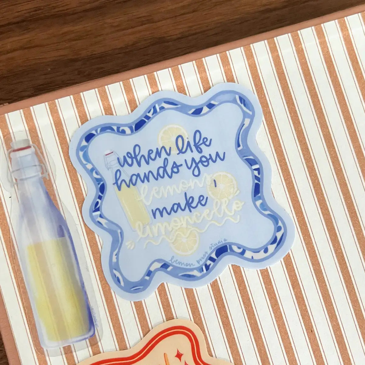 When life hands you lemons, make limoncello sticker