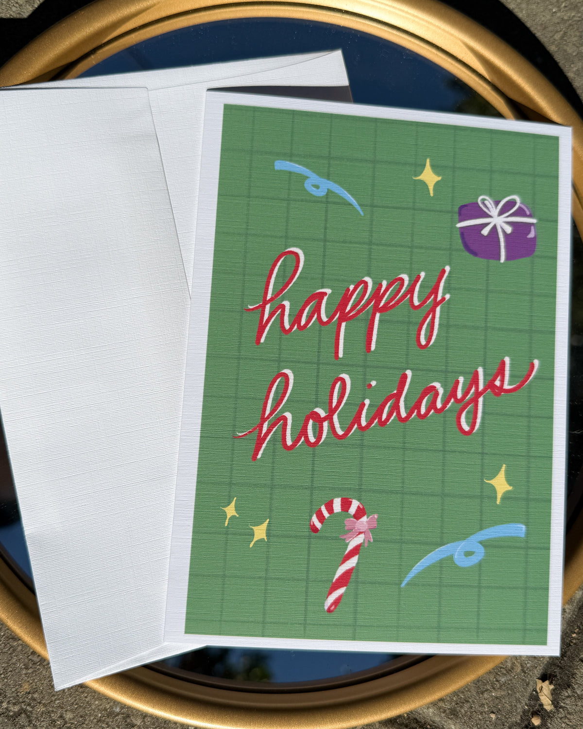 Happy Holidays Card (5x7")