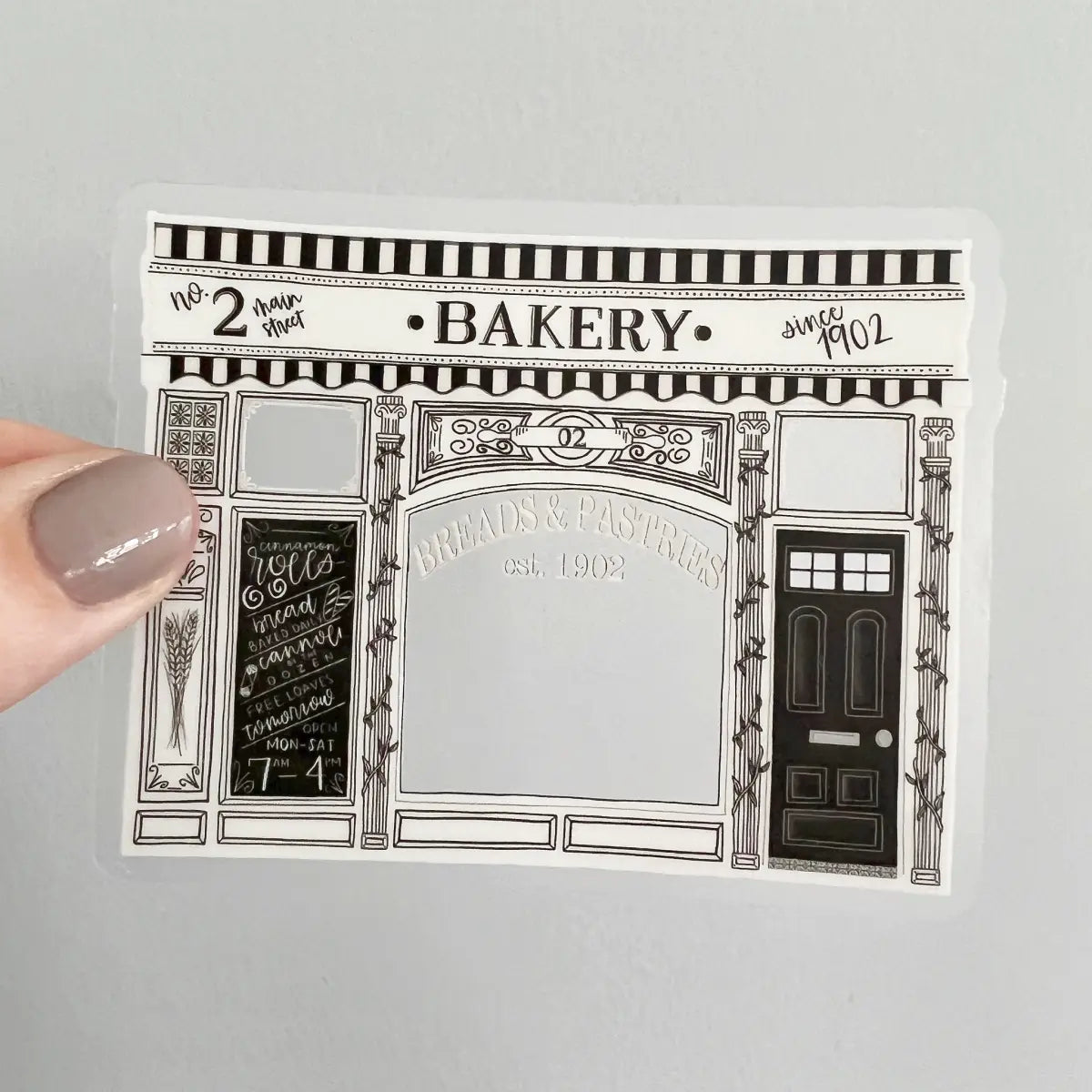Bakery sticker