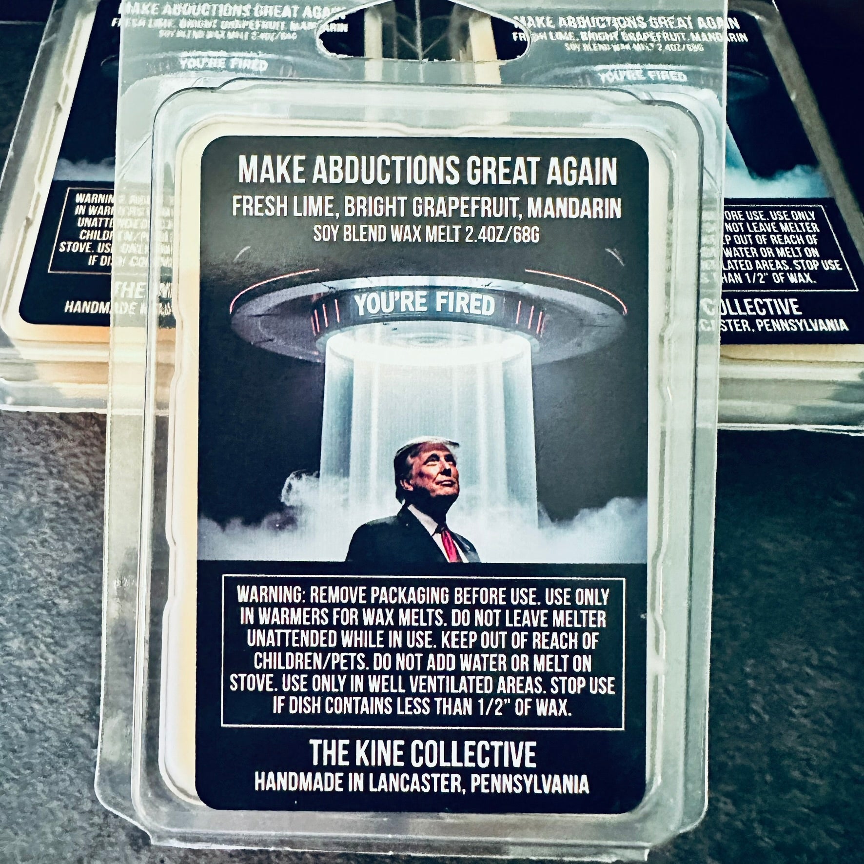 messiah-complex-made-to-order-political-wax-melts-mango-citrus-fragrance-the-kine-collective