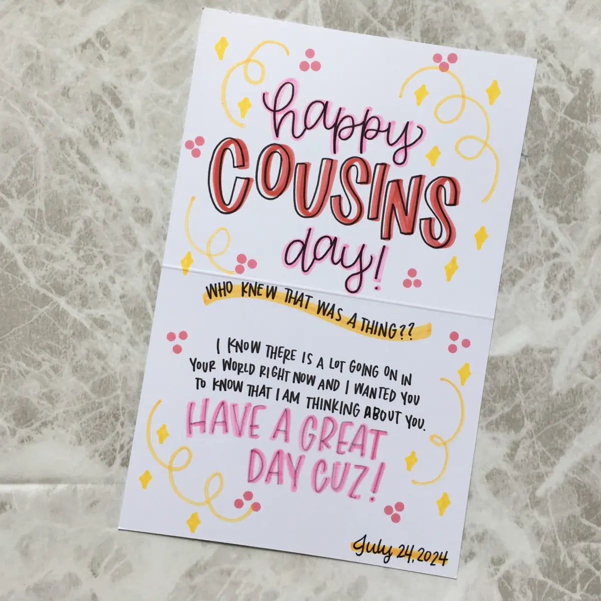 Love and Just Because Cards