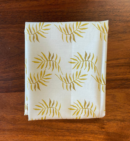Fat Quarters Fond Fronds Market Organic Poplin