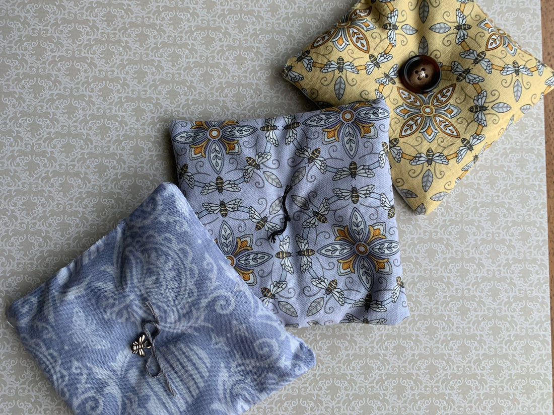 Lavender Sachet Trio