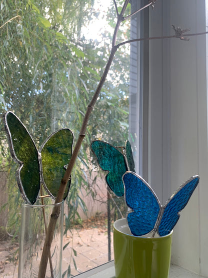 Stained glass butterfly Kanch 3D