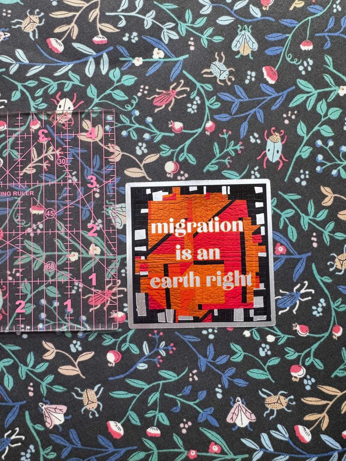 Migration Is An Earth Right Sticker