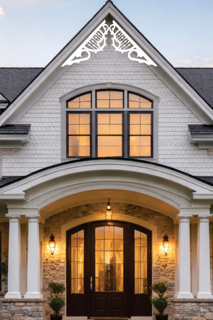 Art Nouveau Victorian Gable Trim