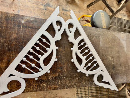 Art Nouveau Victorian Gable Trim
