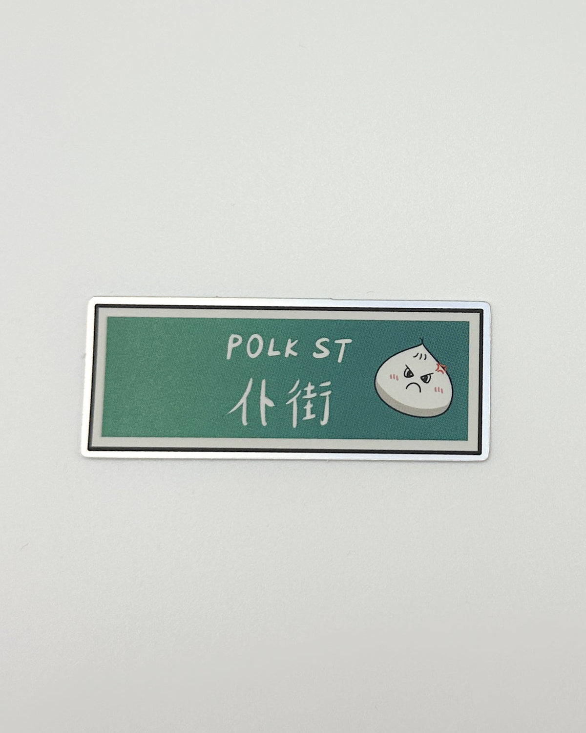 Polk Street PK Sticker (Holographic)
