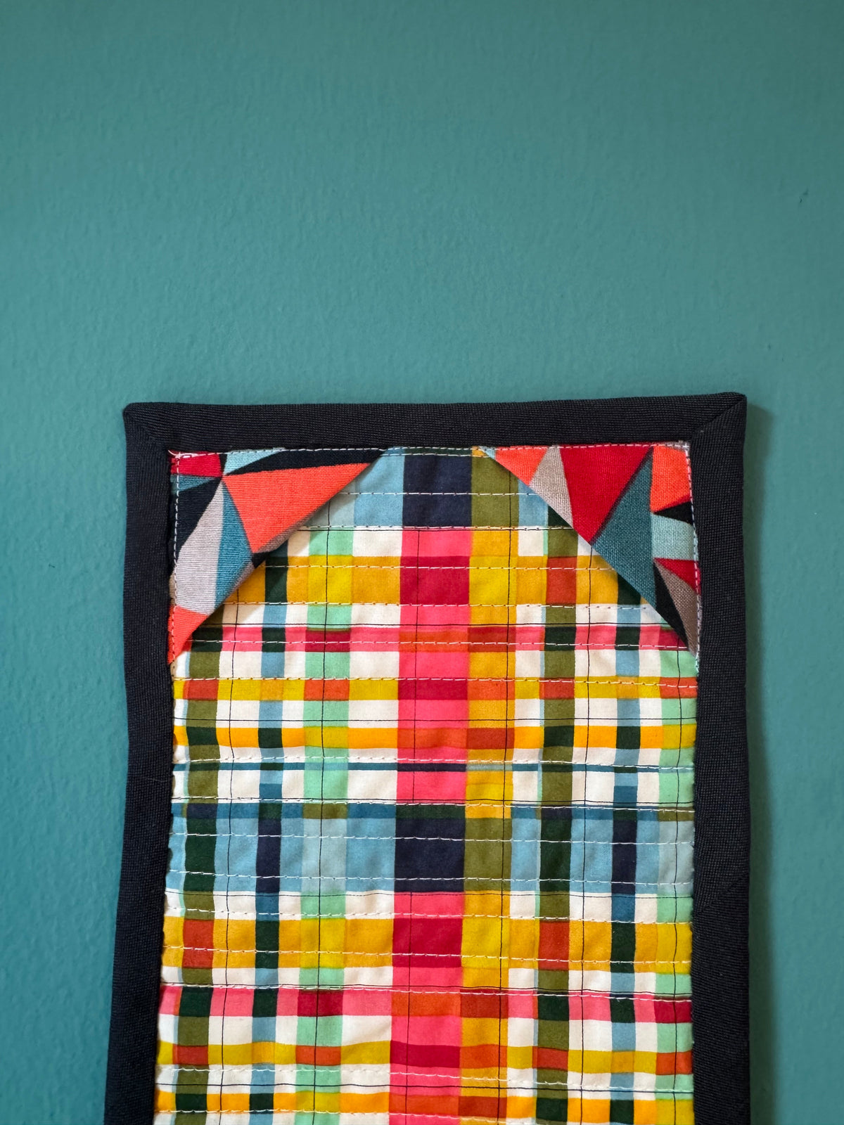 Rainbow Mini Quilt Wall Hanging 